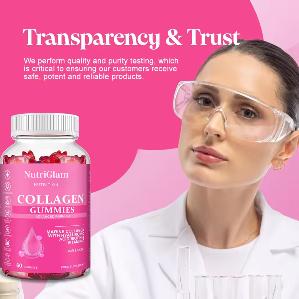 NutriGlow Marine Collagen Gummies